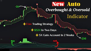 New Auto Overbought amp Oversold Indicator With Day Trading buy sell Tradingview Indicator [upl. by Sitsuj359]