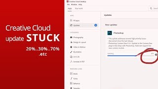 Creative Cloud Update Stuck [upl. by Papke]