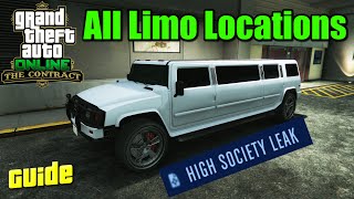 High Society Leak Search The Area For The Limo All Locations  The Contract GTA 5 Online [upl. by Spiegelman]