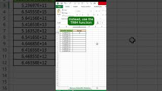 Remove Scientific Notation in Excel ‼️ excel [upl. by Ailsa857]