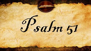 Psalm 51  KJV Audio With Text [upl. by Adrian]