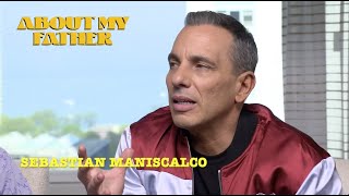 Sebastian Maniscalco amp Dad Salvo on ABOUT MY FATHER Talk w Patrick McDonald HollywoodChicagocom [upl. by Kcinnay156]