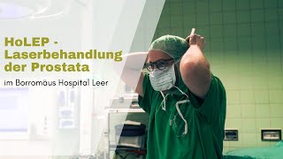 HoLEP  schonende Laserbehandlung der Prostata [upl. by Llewol]