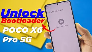 HyperOS Bootloader Unlock One Click POCO X6 Pro 5G Part II [upl. by Eimat]