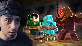 Finding my friends in minecraft 😰 [upl. by Drofhsa16]