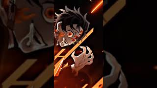 Tanjiro become a demon edit phonk beats [upl. by Yenial]