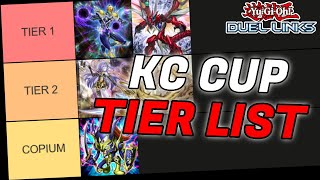 NEW TIER LIST KC CUP SEPTEMBER 2023 BEST DECKS duel links [upl. by Akinal]