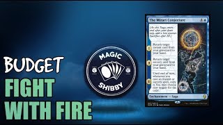 Magic The Gathering  UR Fight with Fire Building on a Budget Deutsch [upl. by Truk]