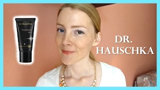 NEW Dr Hauschka foundation 2015  First impression review  Vicina Lucinda [upl. by Nannah]