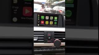 Aftermarket Apple carplay for BMW 123457X1X3X4X5X6X7 [upl. by Elamef]