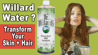 What is Willard Water  Health For Skin Problems and Hair Growth and More [upl. by Terrell]