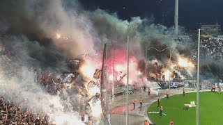 PAOKChelsea 01 2092018 AMAZING PAOK FANS [upl. by Kere652]