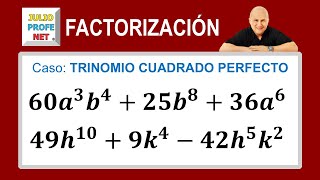 Caso 4 de factorización trinomio cuadrado perfecto Video 2 [upl. by Singer439]