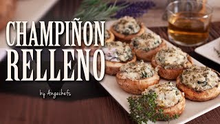 Champiñones Rellenos · Receta Fácil y Rápida [upl. by Eitsim222]