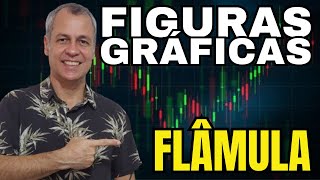 📚FIGURAS GRÁFICAS  APRENDA A OPERAR FLÂMULA  ANÁLISE GRÁFICATÉCNICA  PRICE ACTION [upl. by Esinahs]