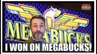 I WON BACK to BACK PROGRESSIVES on MEGABUCKS Slot Machine [upl. by Nerb]