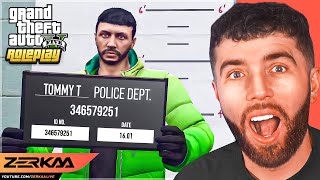 TOMMY T GETS ARRESTED ON GTA 5 RP [upl. by Hazlip]