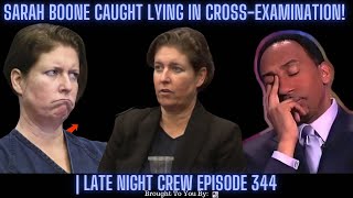 Sarah Boone CAUGHT LYING in CrossExamination 🤯 MUST SEE [upl. by Nniroc69]