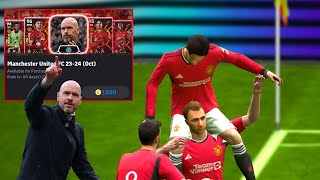 eFootball 2024 Mobile PACK Manchester United FC 2324 OCT [upl. by Keram158]