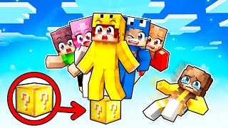 OVERLEEF Op 1 LUCKYBLOCK In Minecraft [upl. by Dwayne]