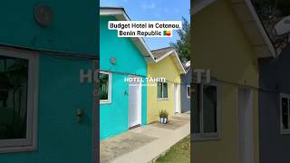 Hotel Tahiti Benin Republic Budget hotel in Cotonou travelvlog travelblogger hotels [upl. by Sissie157]