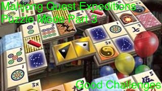 Mahjong Quest Expeditions Puzzle Mode Part 3 [upl. by Berti]