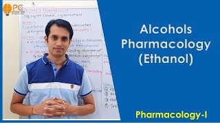 Alcohols Ethanol Pharmacology  CNS Pharmacology [upl. by Glyn]