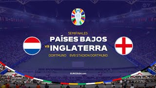 FC 24  Paises Bajos Vs Inglaterra  UEFA Eurocopa 2024  PS4 [upl. by Sharron]