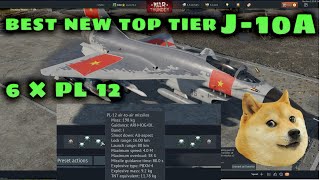 J10A experience Warthunder Best New Top Tier [upl. by Ayahc]