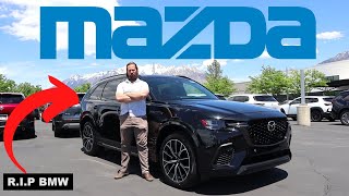 2025 Mazda CX70 Mazda Shocks The Entire Car Industry After Besting BMW [upl. by Atselec]