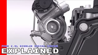 Ford 20L EcoBlue Diesel Engine Explained [upl. by Susumu]