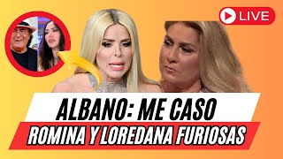 ALBANO CARRISI ¡Me caso con PATRIZIA ROMINA POWER Y LOREDANA LECCISO ¡FURIOSAS [upl. by Ain]