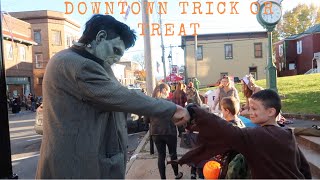 Downtown Business Trick or Treat Kingwood WV 2022 [upl. by Franek]