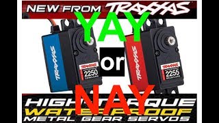 My take on it New Traxxas Servos Realeses 2250 amp 2255 [upl. by Artur897]