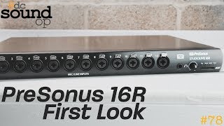 PreSonus StudioLive 16R Review Pt 1  Unboxing amp First Look [upl. by Epp]