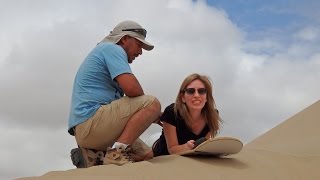 Sandboarding in Huacachina and Dune Buggy Ride [upl. by Borlase299]