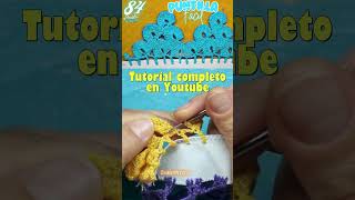 84 crochet puntillasparaservilletas hechoamano puntillas bordado puntillasmaribel tutorial [upl. by Iz]