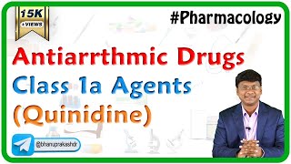 Antiarrthmic Drugs  Class 1a Agents Quinidine [upl. by Raviv446]