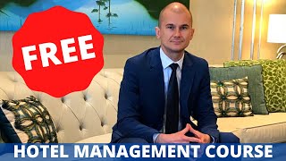 Hotel Management Course Online Free  Sectors of the Hospitality Industry  Hospitality News [upl. by Kristie430]