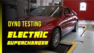 Dyno Testing Electric Supercharger on Honda Prelude TorqAmp [upl. by Eidroj]