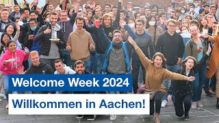 1000 neue internationale Studis  Welcome Week 2024 an der RWTH 😀 [upl. by Sokem]