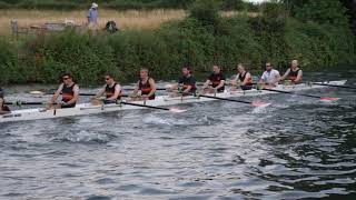 Radegund M1 Cambridge Town Bumps 2021 slow motion rowing [upl. by Elbam4]