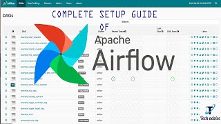 Airflow on windows without docker  Airflow  Python [upl. by Ojeitak]