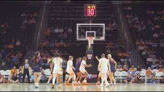 Ruby Whitehorn sinks a basket  Tennessee Lady Volunteers Basketball vs CarsonNewman [upl. by Guillermo]