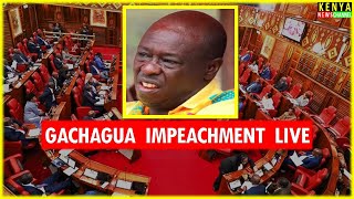 LIVE SENATE  Gachagua impeachment trial Debate by Senators [upl. by Niret]