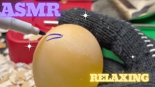 ASMR peel the shiny eggs 5 asmr relaxing [upl. by Ainesy906]