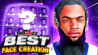 NEW BEST DRIPPY FACE CREATION TUTORIAL IN NBA 2K22 LOOK LIKE A DRIBBLE G0D [upl. by Ecilahs663]