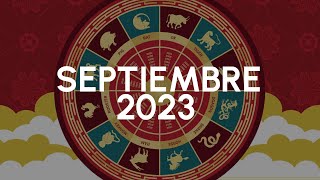 Horóscopo chino septiembre 2023 un mes de estrés y tensión [upl. by Jeggar]