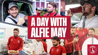 A Day With Alfie May At Charlton 👀⚽ [upl. by Drusy]