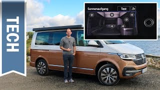 Neue Camper Unit im VW T61 California Display amp Funktionen Standheizung Kühlbox Licht im Test [upl. by Slifka]